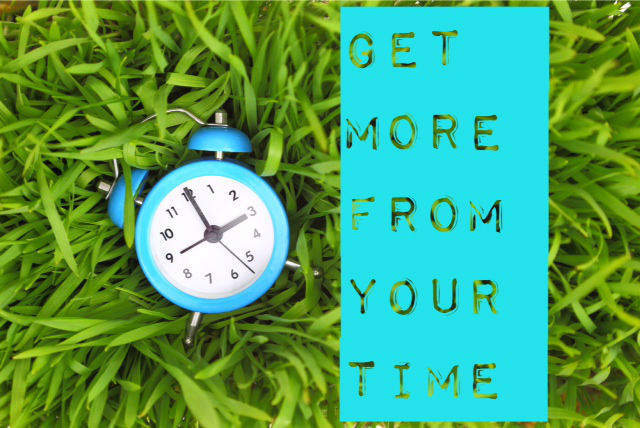 You Can’t Stop Time But You Can Reorganize It