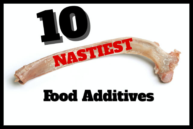 The Top 10 Nastiest Food Additives