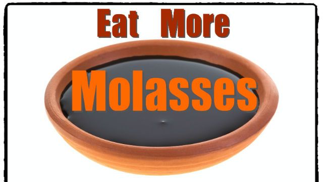 Dish of molasses