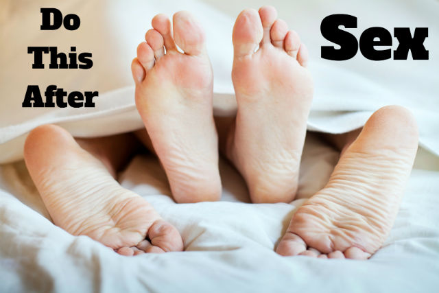The One Thing All Women Should Do After Sex