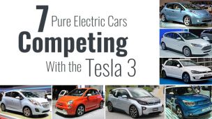 7 Pure Electric Cars Competing With The Tesla 3