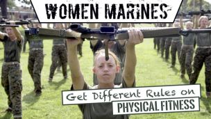 Women Marines Get Different Rules On Physical Fitness