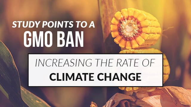 GMO-Funded “Science” Falsely States GMOs Slow Climate Change