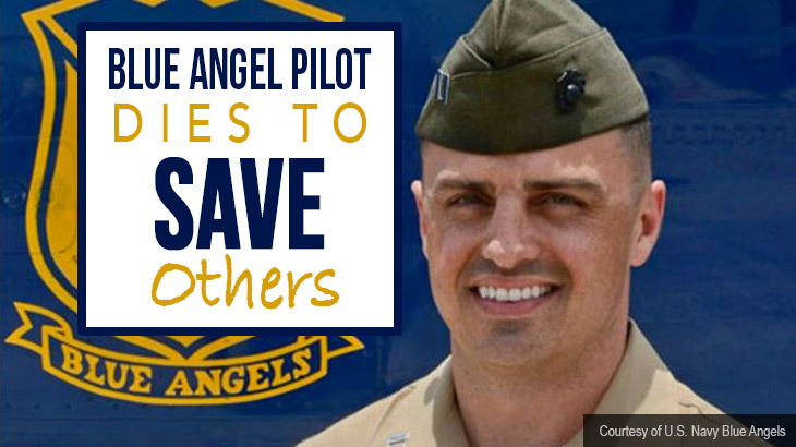 Heroic Blue Angel Pilot Died So Others Would Live