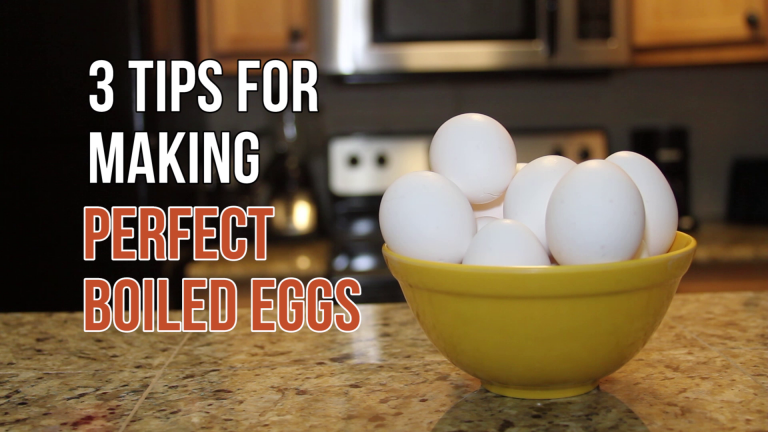 Three Tips For Making Perfect Boiled Eggs