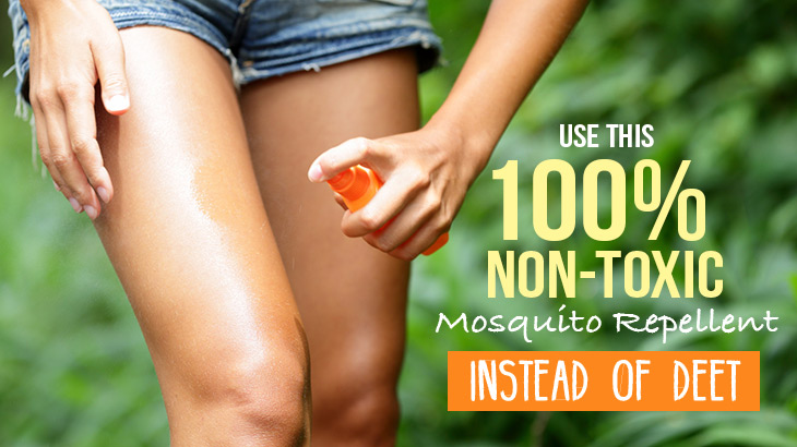 Use This 100% Non-Toxic Mosquito Repellent Instead Of DEET