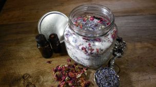 Bust Stress With DIY Lavender Bath Salts