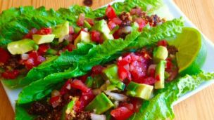 Raw Tacos With Walnut Taco Meat