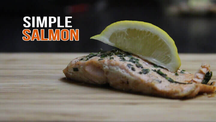 WATCH: Simple Salmon Dinner Anyone Can Make