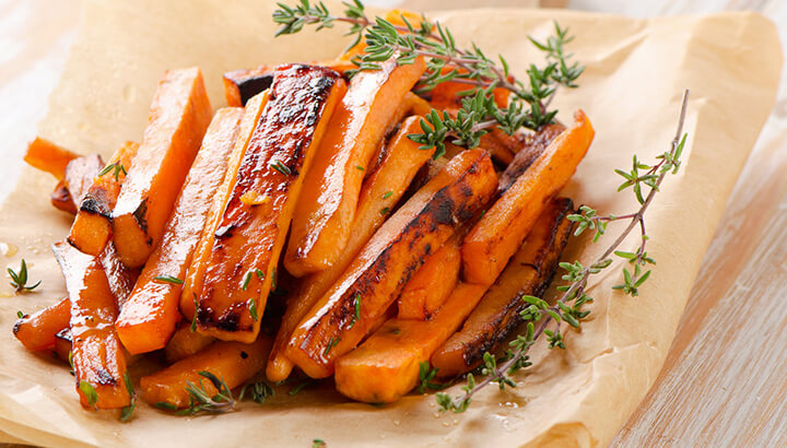 Orange Homemade Fries