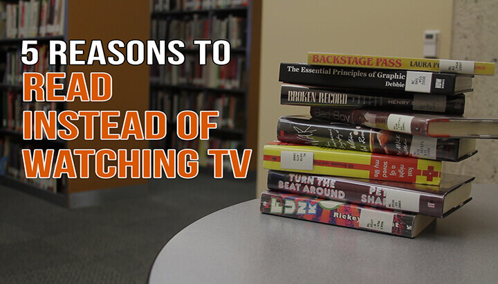WATCH: 5 Reasons To Read Instead Of Watching TV
