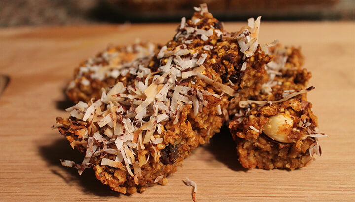 Guilt-Free Pumpkin Oatmeal Bars