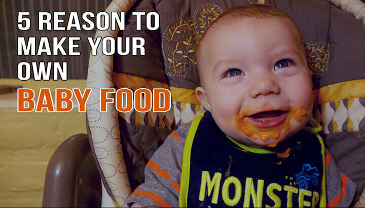 WATCH: Make Your Own Baby Food… It’s Easy!