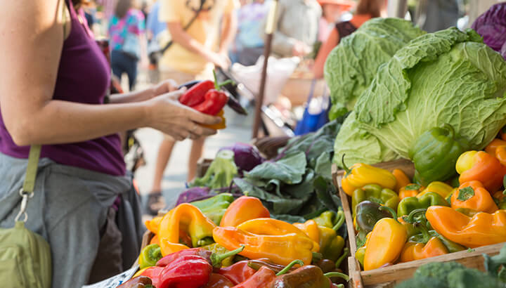 Shopping local can help to reduce your carbon footprint and climate change