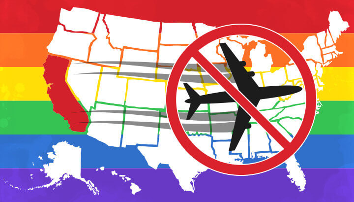 California Bans Business Travel To 4 Anti-LGBT States
