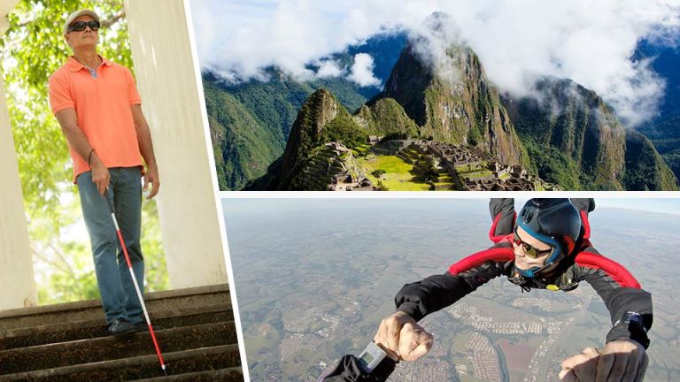 This Man Has Gone ‘Sightseeing’ On All 7 Continents… And He’s Blind