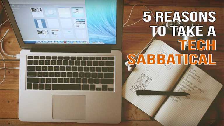 WATCH: 5 Ways To Enjoy A Tech Sabbatical (#3 Is Key To Health)
