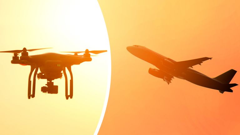 Drone Collides With Plane For The First Time Ever