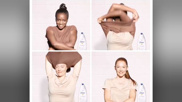 Racist Dove ad