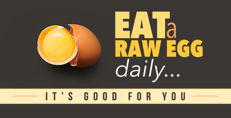7 Reasons to Eat a Raw Egg Daily
