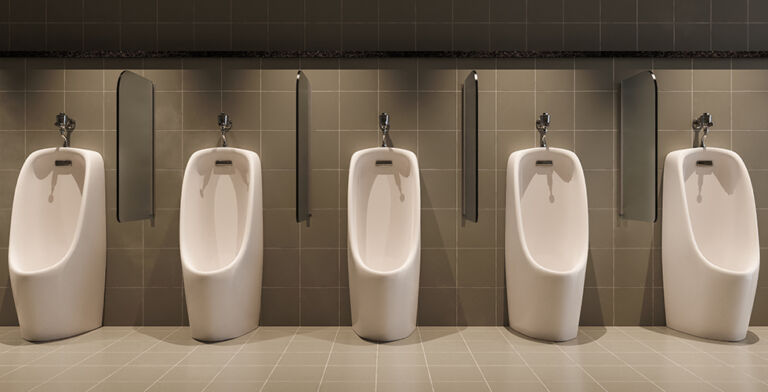 Scientists Finally Fix The Urinal Splash Dilemma —And It’s About Time