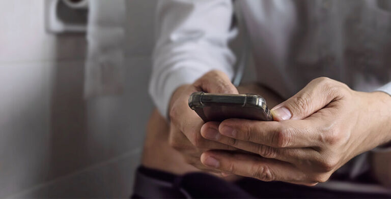 Why Scrolling on the Toilet Might Be the Grossest Thing You Do All Day