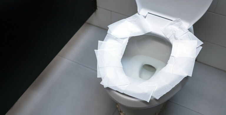 Why You Should Never Sit on a Public Toilet Seat